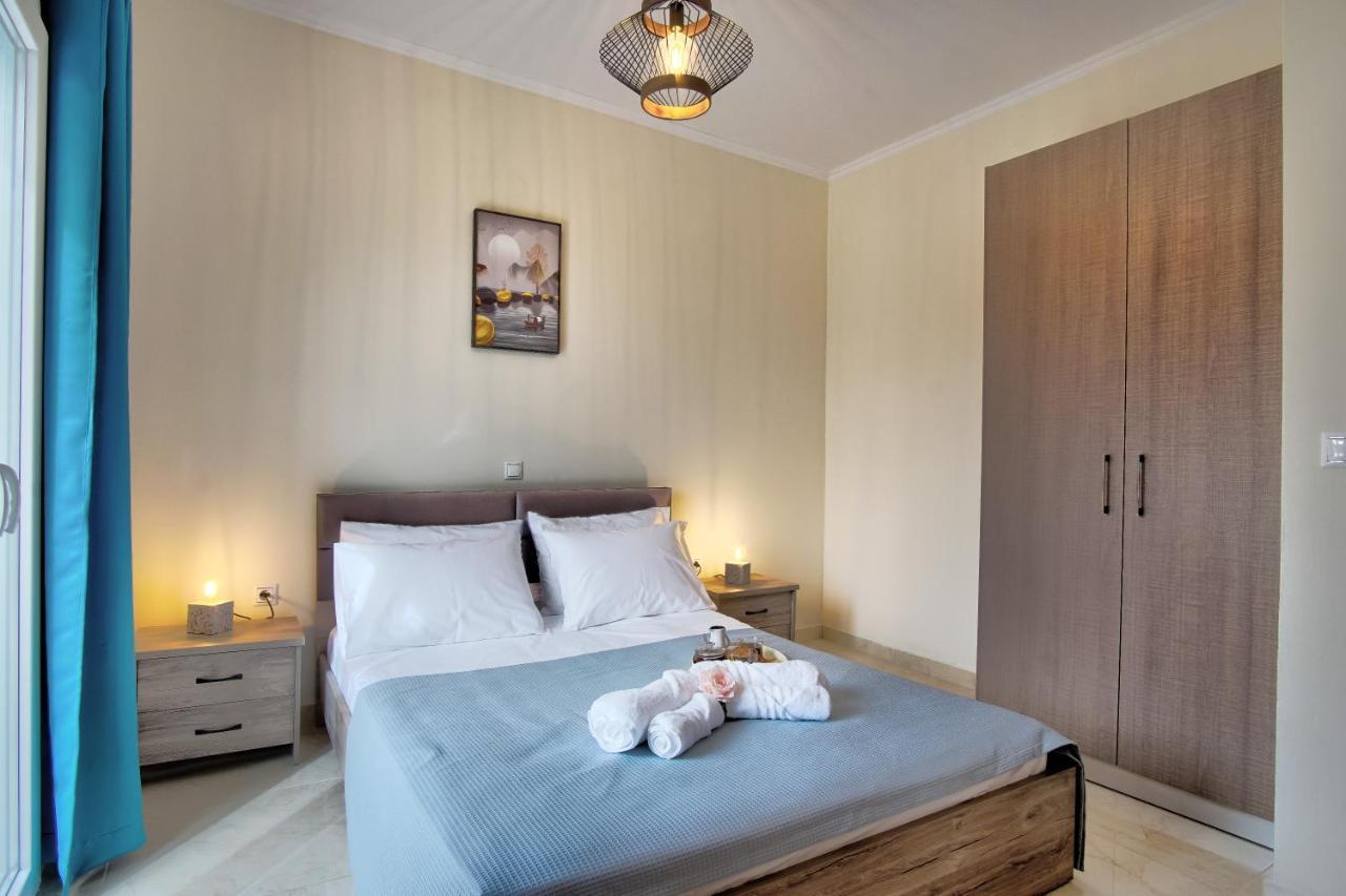 Sweet Apricot Apartman Pélekasz Kültér fotó